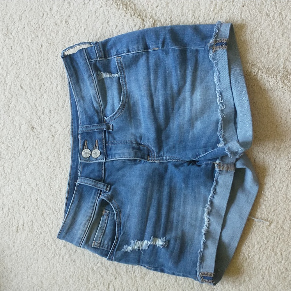 Midi Jean Shorts
